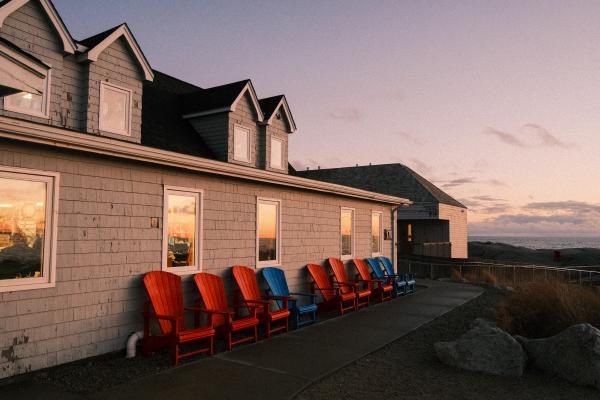 November Sunset at Peggy's Cove
