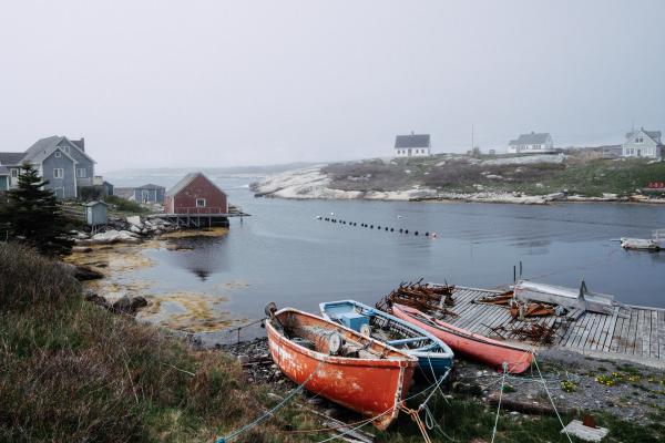 Peggy's Cove Area in Spring