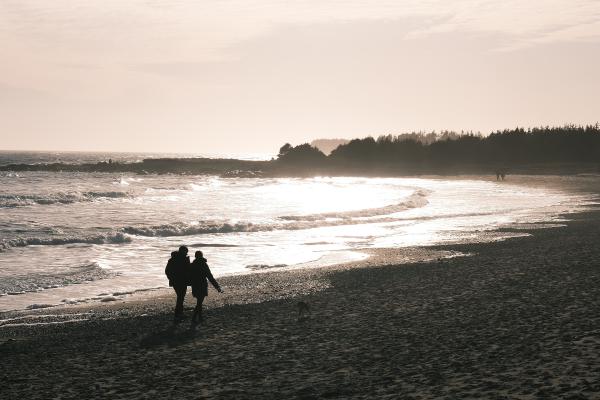 February Sunset at Martinique Beach