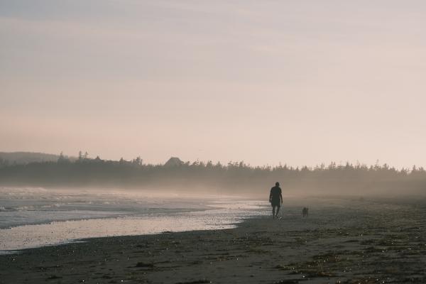 Summer Sunset on Martinique Beach
