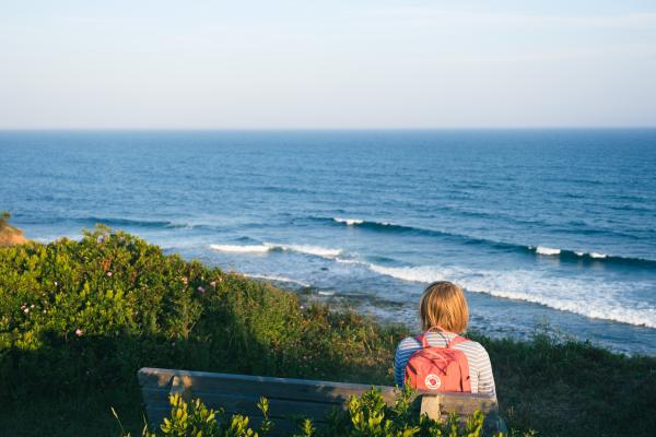 Surfers and Sunset at Lawrencetown Beach