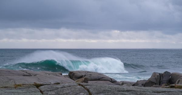 Epic Waves at Peggy's Cove