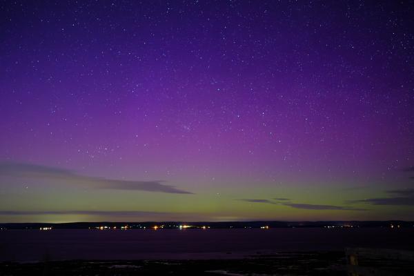 Aurora at Burnt Coat Head